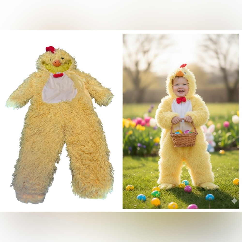 Target Hyde & EEK! Plush Chicken Rooster Costume Toddler Size 2T-3T